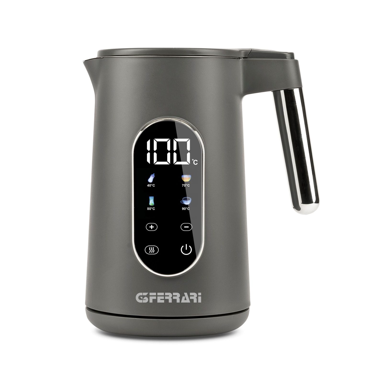 G3 Ferrari G10205, 1,7 l, 2200 W, Grå, Rostfritt stål, Plast, Justerbar termostat, Överhettningsskydd