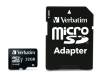 Micro Secure Digital SDHC 32 GB Verbatim Pro, UHS-I U3 Class10 V30, inkl. SD-adapter