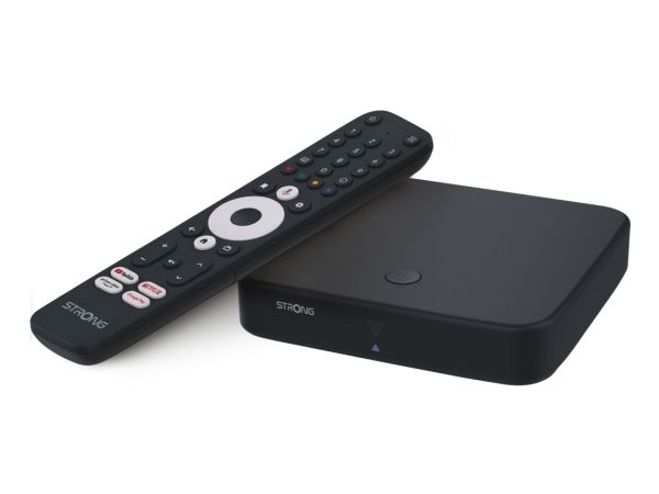 Strong SRT423 mediaspelare 4K DVB-T2 Wi-Fi Google TV