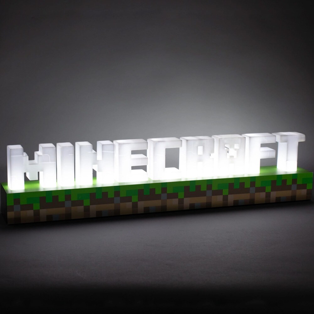 Minecraft Logo Light 41cm, bild 2