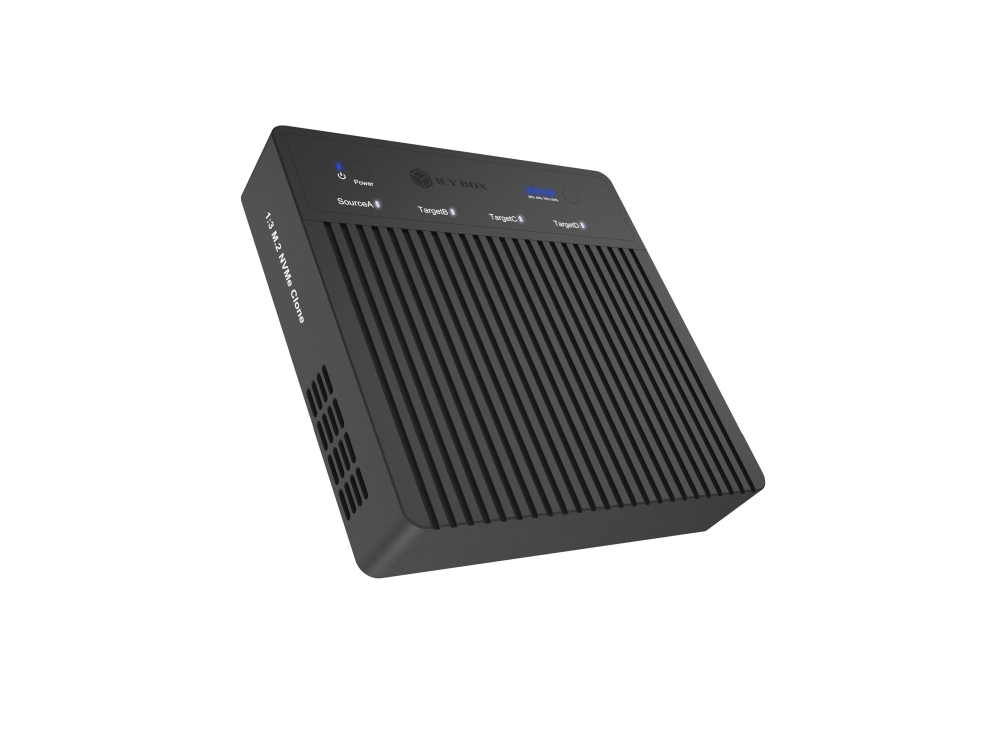 ICY BOX IB-4013MCL-C4 docknings-/klonstation för M.2 NVMe SSD