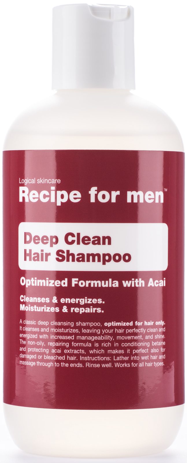 Recipe for men Deep Cleansing Shampoo