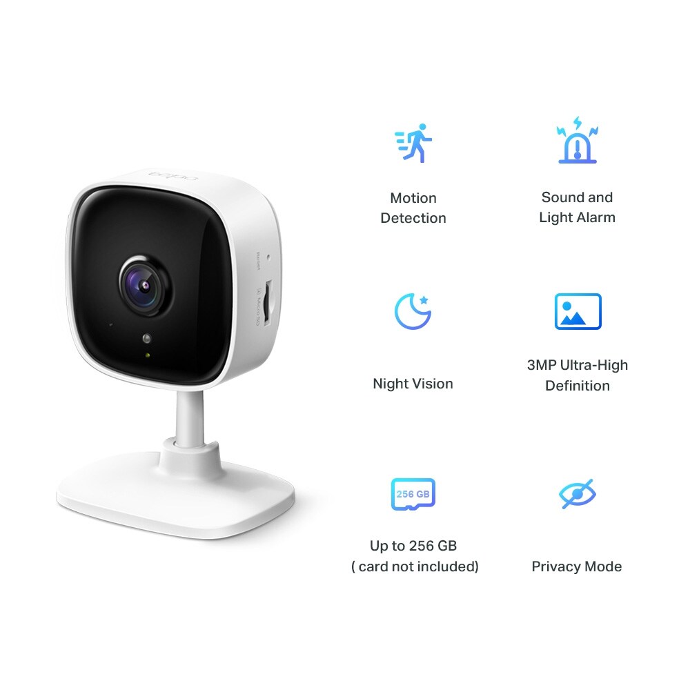 TP-Link Tapo C110 WiFi säkerhetskamera, bild 2
