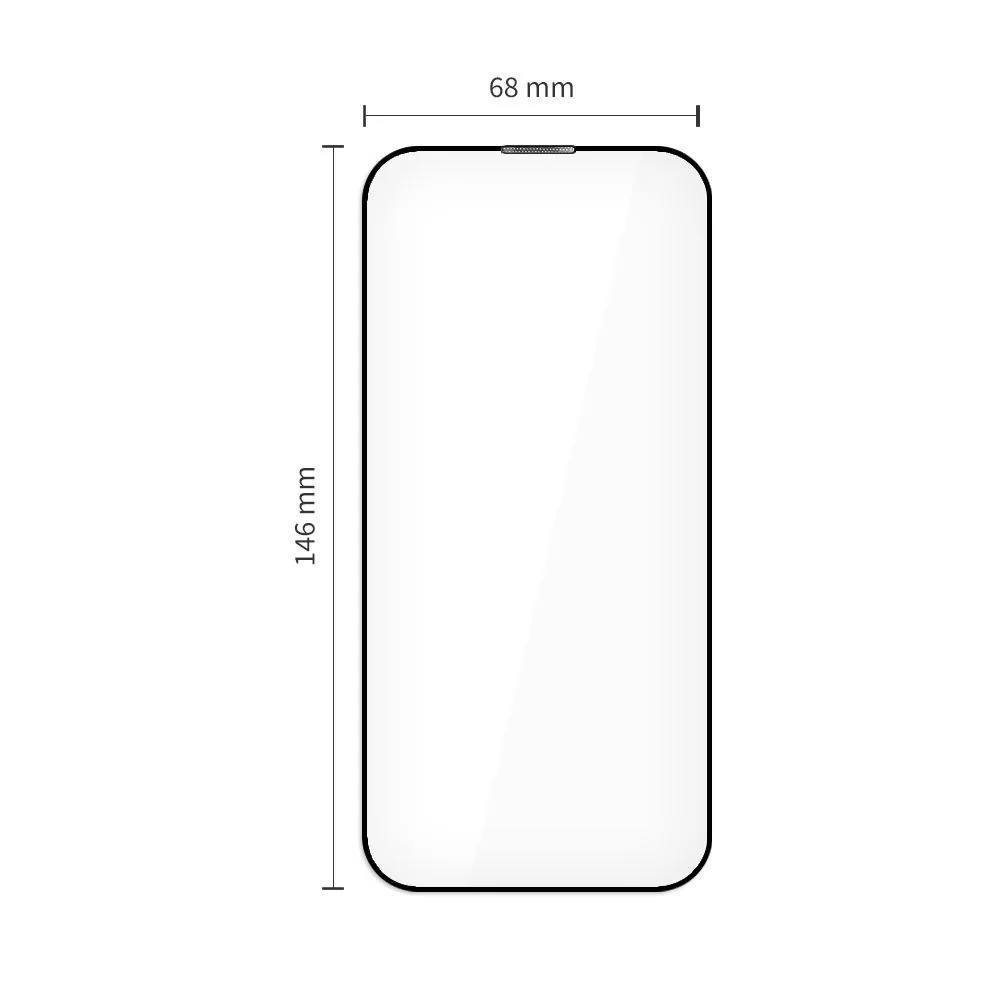 Tech-Protect Quick Set+ 2-pack härdat glas för iPhone 17 - svart, bild 3