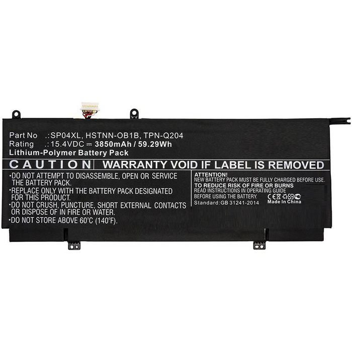 CoreParts - laptop battery - 15.4V - Li-pol - 3850 mAh - 59.29 Wh
