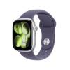 Apple Watch Series 11 GPS 42 mm silver aluminum, purpurdimma sportband - S/M