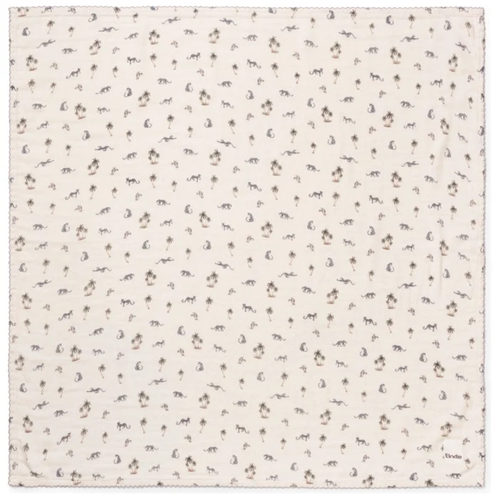 Elodie Details bamboo muslin blanket 1-p, Garden Leos Resort, bild 3