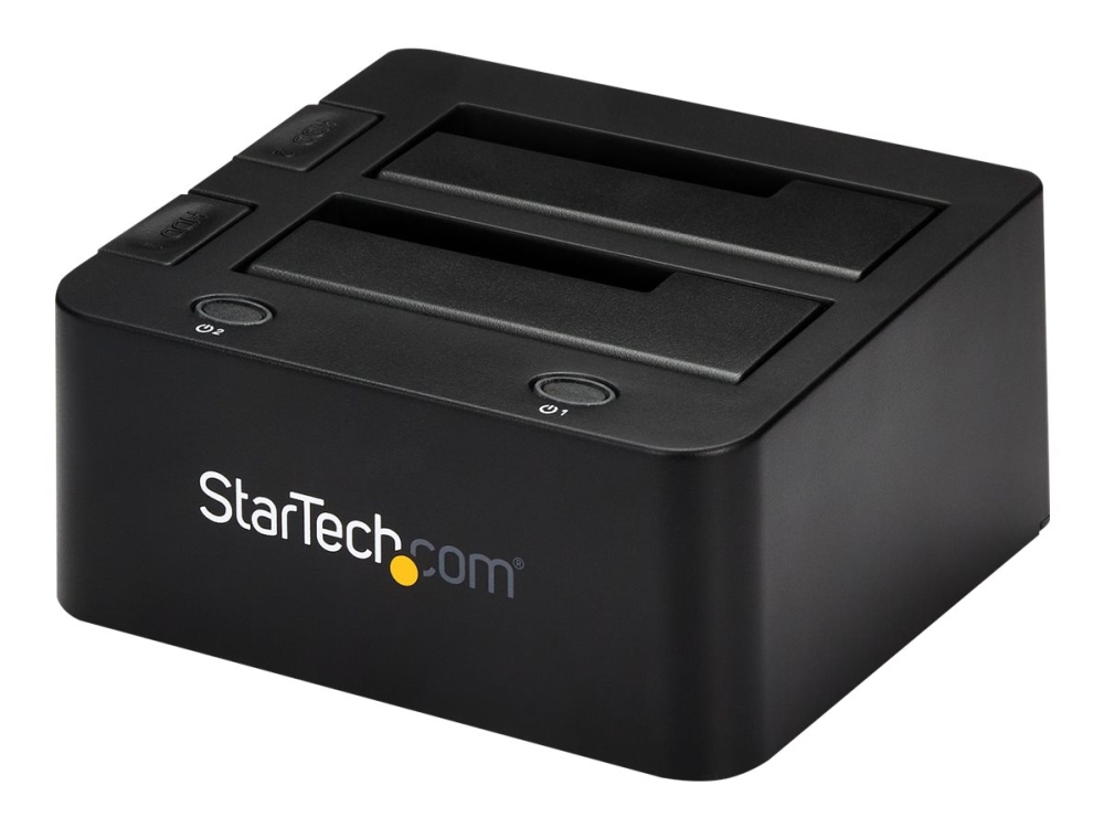 USB dockningsstation StarTech UNIDOCKU33, dubbla diskar 2.5" och 3.5" SATA/IDE, USB 3.0