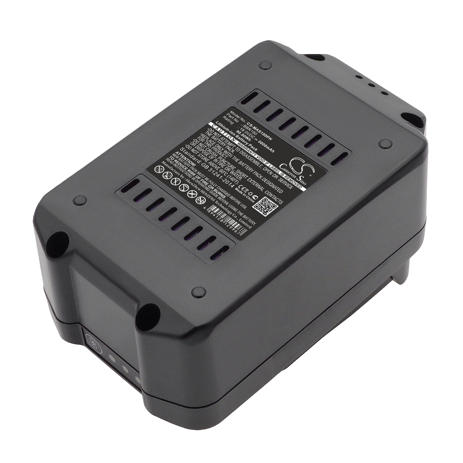 Batteri till Elverktyg för Meister Craft MAS180, MAS18VL-2, 5451370 m.fl.