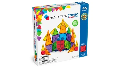 Magna-Tiles - Combo + MicroMags - 46 Delar, bild 3