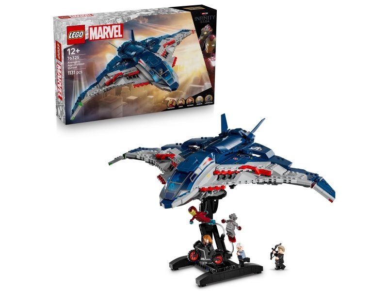 LEGO Super Heroes Avengers: Age of Ultron Quinjet 76325, bild 4