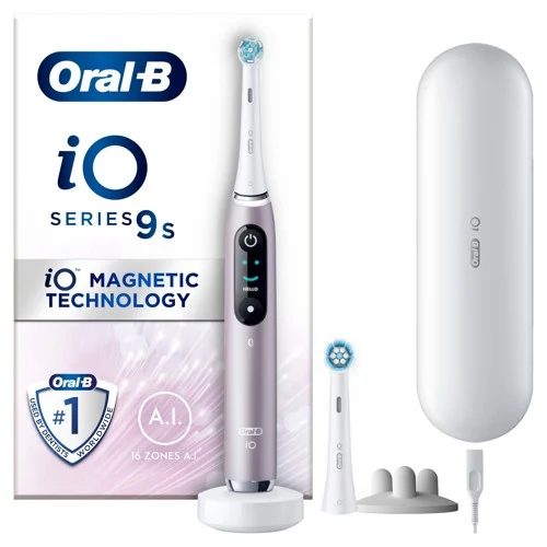 Oral-B iO9S eltandborste, Rose Quartz