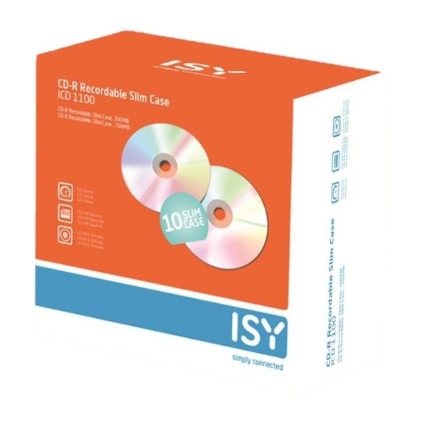 ISY Icd 1100 CD-R 10 st