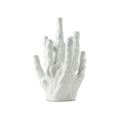 POLSPOTTEN - Coral Vas 10-Tulips - Vit