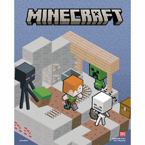 PYRAMID MINECRAFT - LENTICULAR POSTER