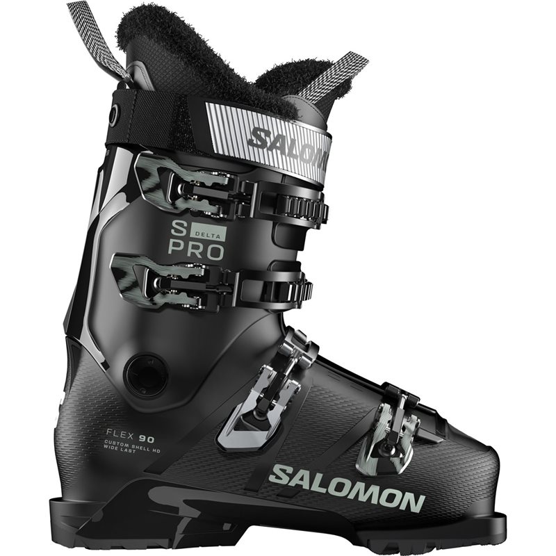 Salomon S/Pro Delta 90 W Gw Black/Black/Clearly Aqua - 26/26.5