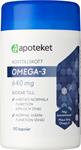 Apoteket Omega 3 Högkoncentrad 640 mg, 110 st