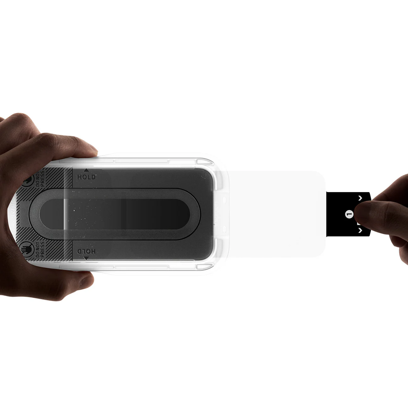 Spigen Glas.tR EZ Fit Pro HD AC integritetsskyddande härdat glas för iPhone 18 Pro Max, bild 5