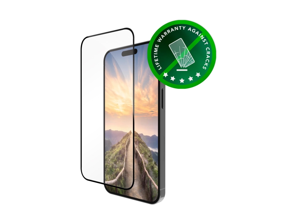 Dbramante1928 Eco-Shield iPhone 16 Pro Max skärmskydd (svart)