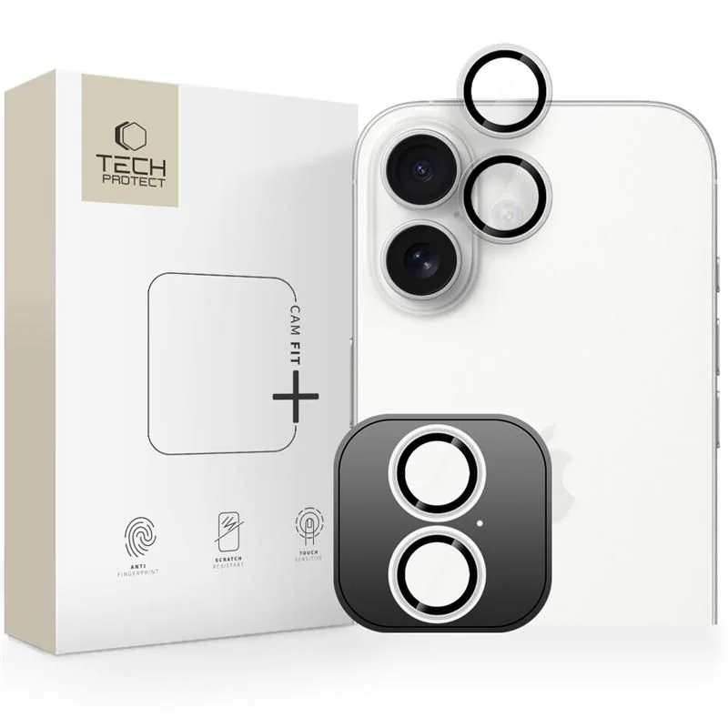 Tech-Protect Camring Fit+ kameraskydd för iPhone 17 - Klar