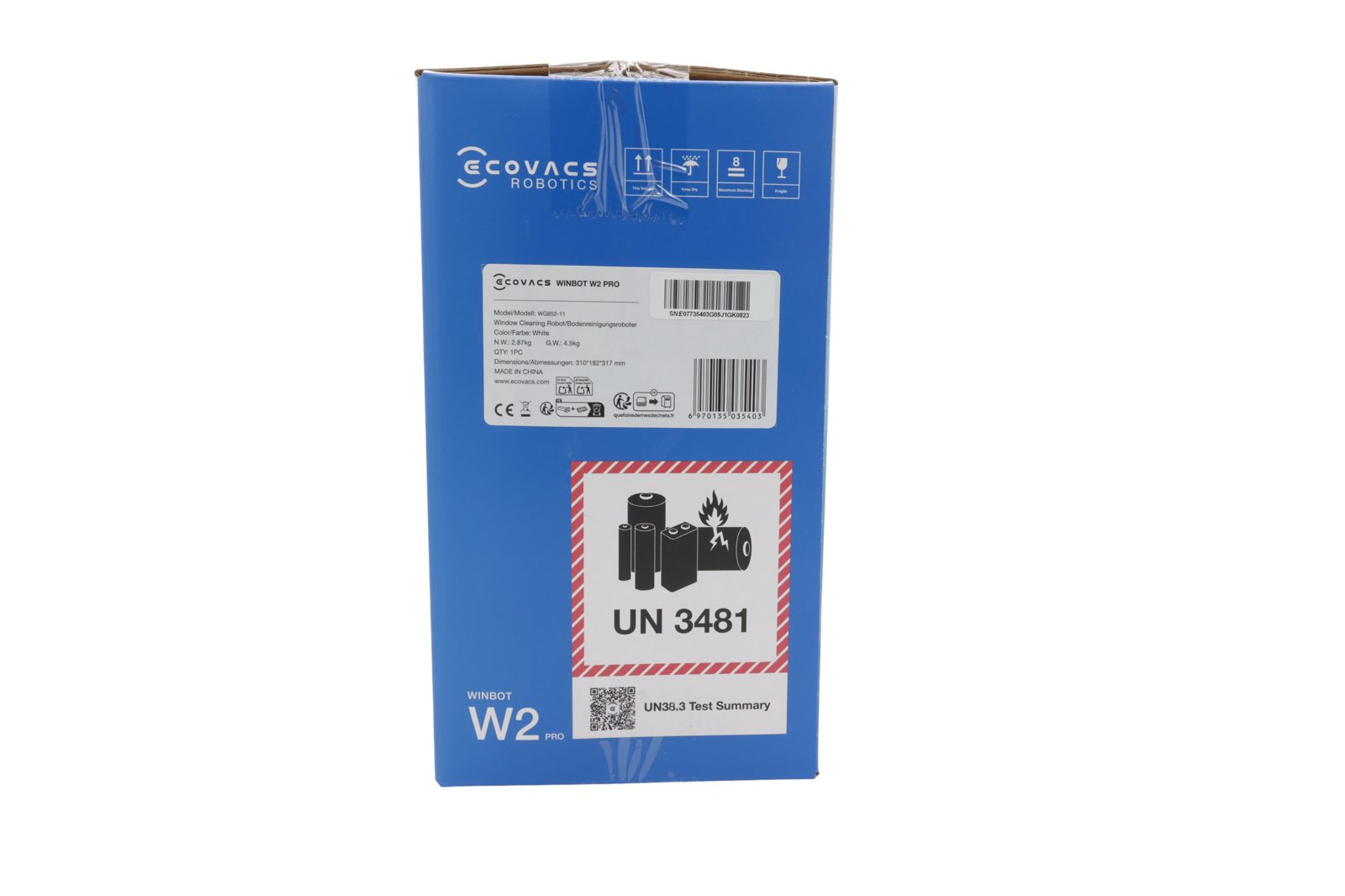 ECOVACS Winbot W2 PRO Fönsterputsrobot, bild 2