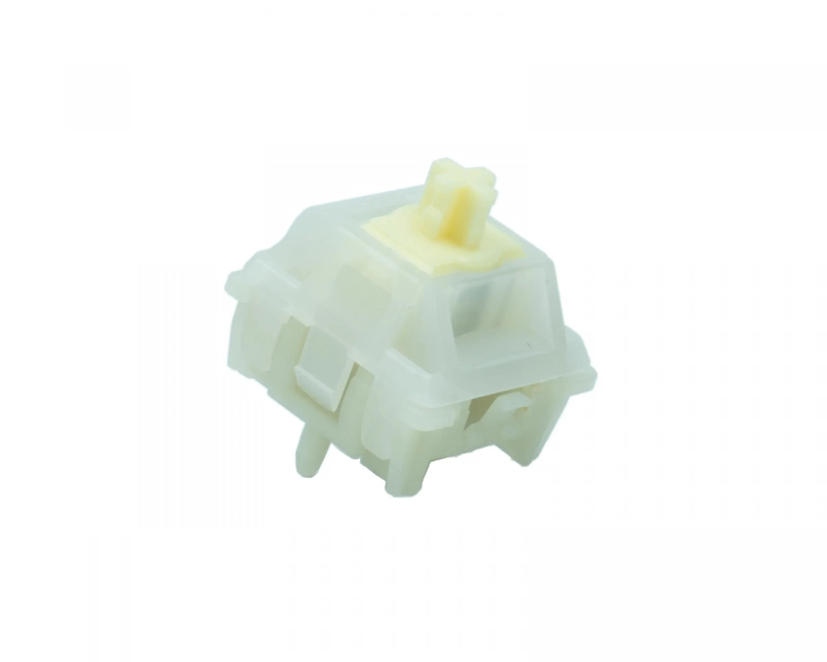 Gateron Ukeebs Milky Yellow Magnetisk Linjär Switch