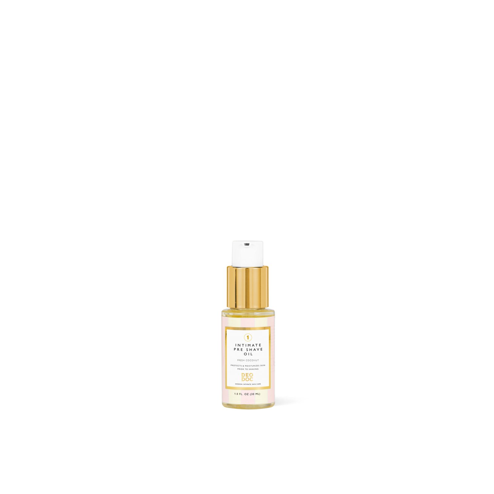 DeoDoc Fresh Coconut Intimate Pre Shave Oil 30 ml, bild 4