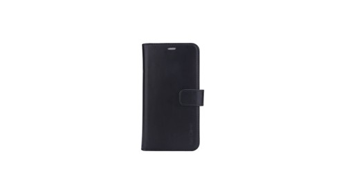 Radicover - Radiationprotected Mobilewallet Leather iPhone 12 Mini Exclusive 2in1 Magnetcover - Black, bild 3