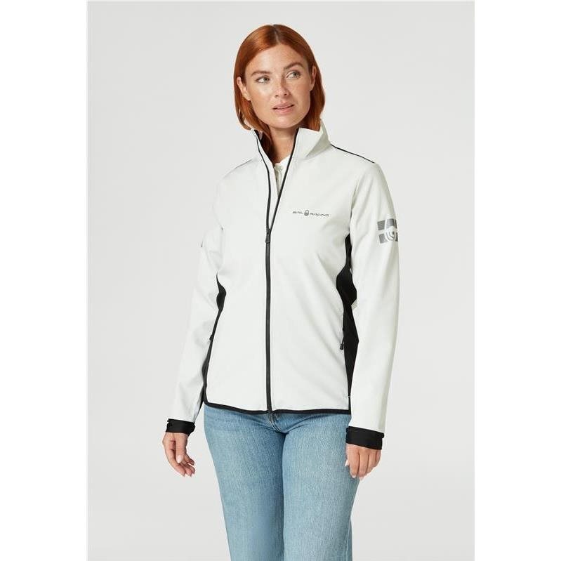 Sail Racing W Spray Softshell Storm White - L