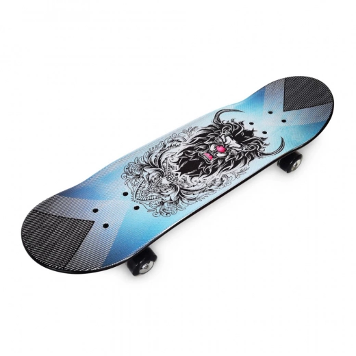 Skateboard Blått Lejon 70 cm