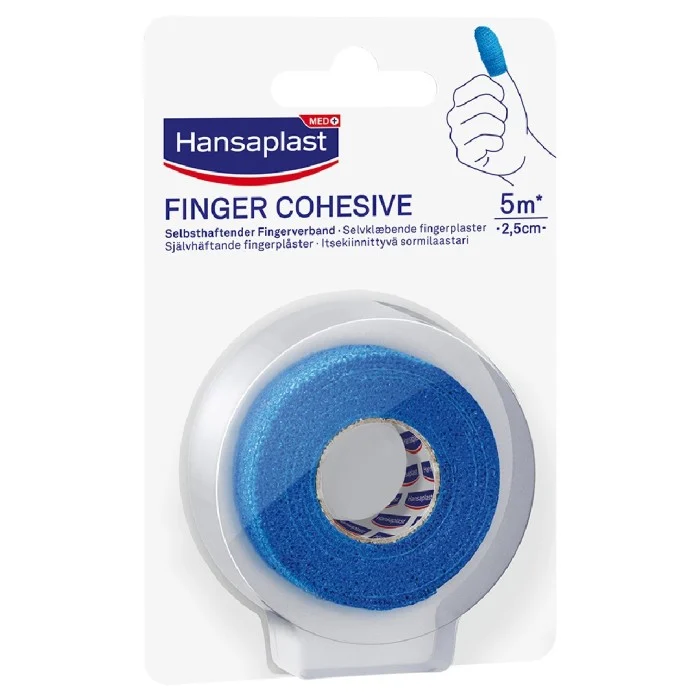Hansaplast Finger Cohesive fingerplåster 5 m x 2,5 cm, 1 st