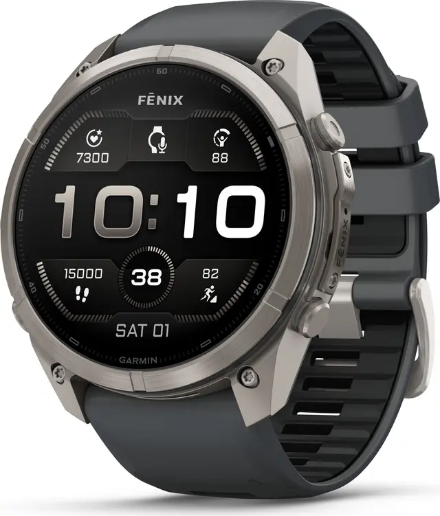 Garmin fēnix 9 Pro multisport-GPS-smartwatch, grafit/svart 51 mm