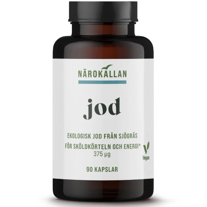 Närokällan Jod EKO, 90 kaps