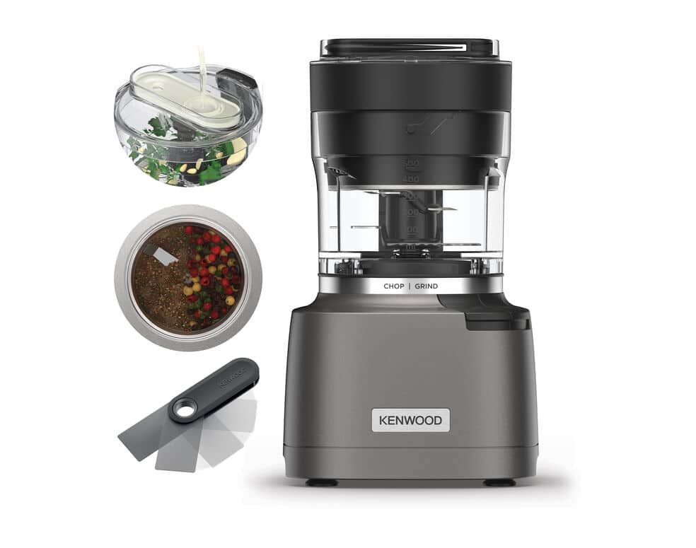 Kenwood CHP80.000SI Duo Prep - Hackare/kvarn - 800 W - silver