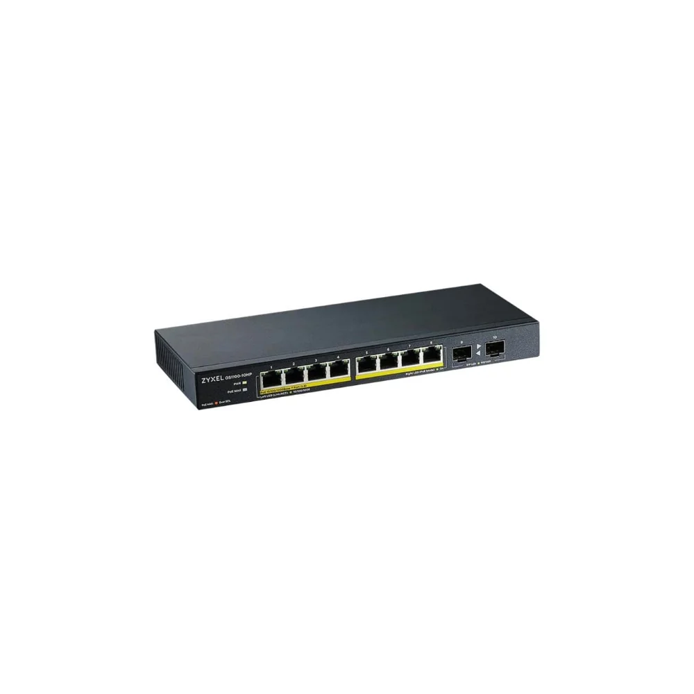 Zyxel GS1100 10-Port 2SFP PoE 130W Switch Zyxel GS1100 10-Port 2SFP PoE 130W Switch