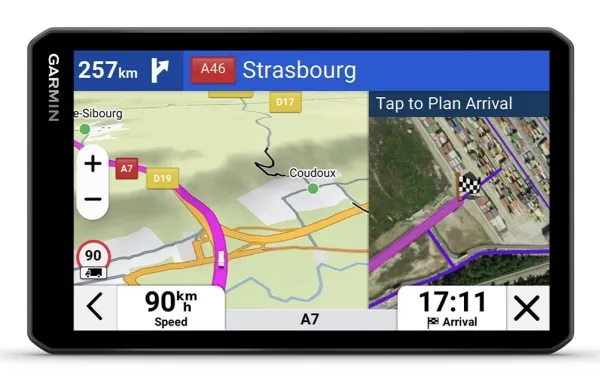 Garmin dezl LGV720 GPS-lastbilsnavigator