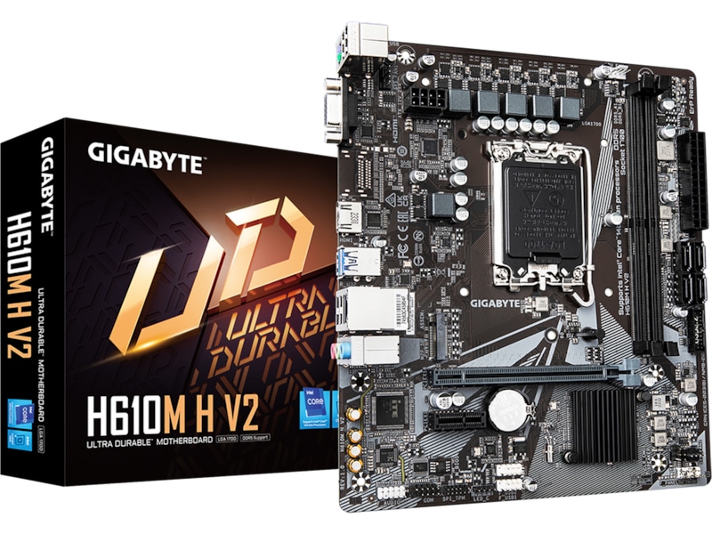 Gigabyte H610M H V2 Moderkort, bild 4