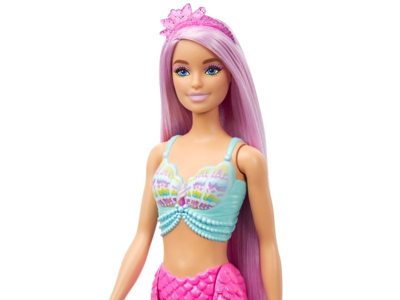 Barbie Touch of Magic sjöjungfrudocka med långt hår HRR00