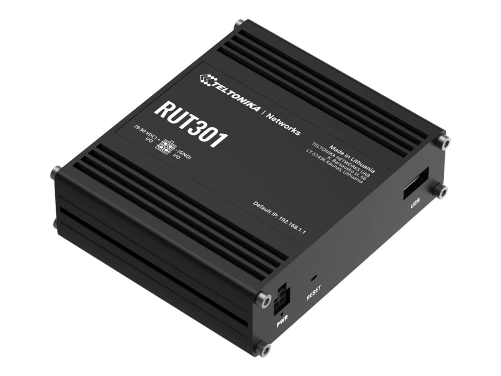 Teltonika RUT301 Ethernetrouter 10/100 Mbit/s, 5 Ethernetportar