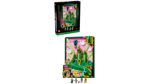 LEGO - Wicked - Emerald City – väggkonst (75685), bild 3
