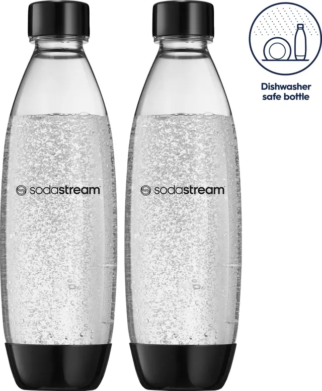 SodaStream Fuse diskmaskinssäkra flaskor 2 X 1 l