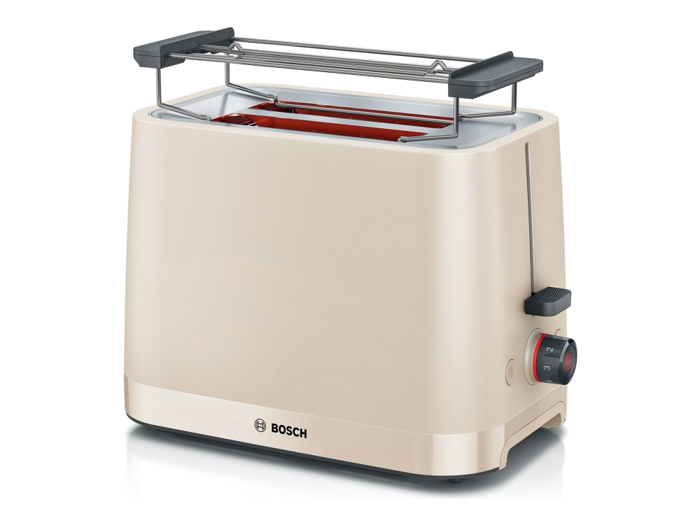 Bosch MyMoment TAT3M127 - Brödrost - 2 skiva - 2 Kortplatser - kräm