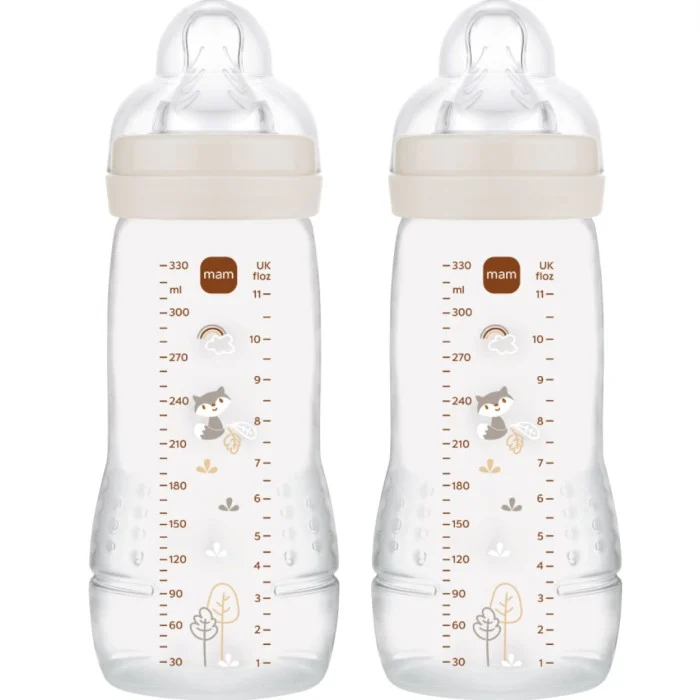 MAM Easy Active 330ml Neutral, 2 st
