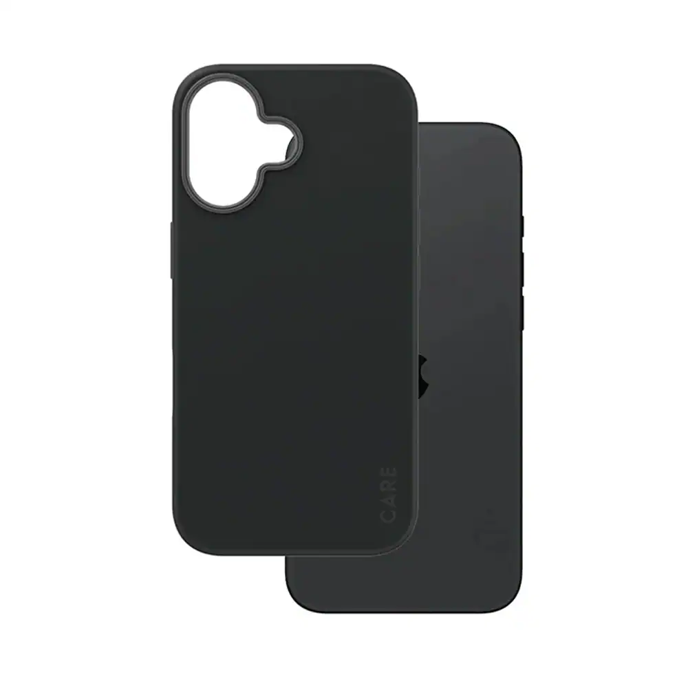 CARE by PanzerGlass - Case - Black w. MagSafe - iPhone 16
