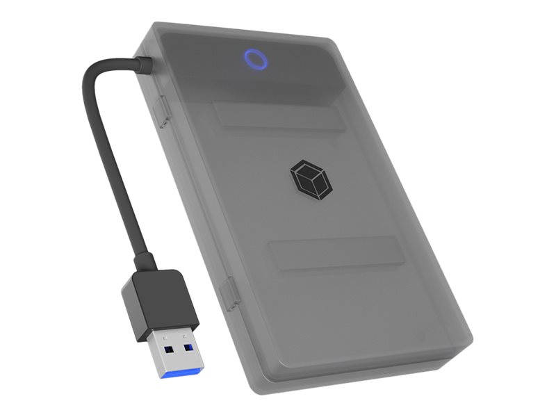 ICY BOX IB-AC603b-U3 HDD/SSD-kabinett 2.5 SATA USB 3.2 Gen 1