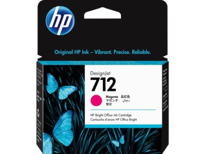 HP 712 1 Styck Original bläckpatron, magenta hp3ed68a, bild 4