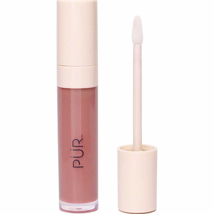 PÜR Glossy Lip Tint Plumping Tinted Lip Oil Hibiscus Spritz Hibiscus Spritz
