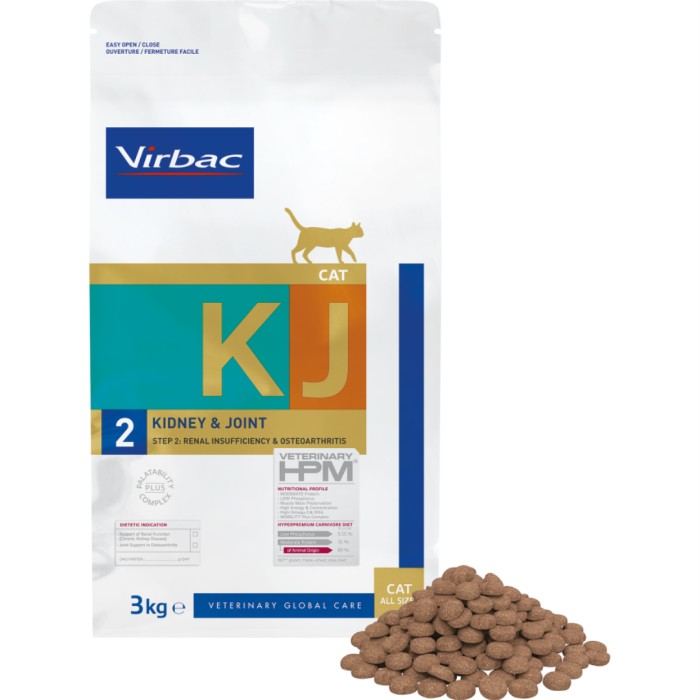 Virbac Cat KJ2 Kidney & Joint 3 kg