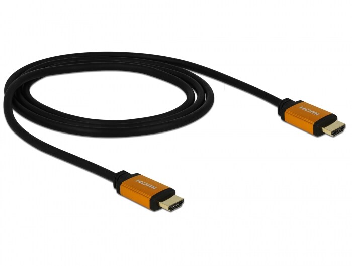Delock HDMI-kabel med hög hastighet 48 Gbps 8K 60 Hz 1 m, bild 2