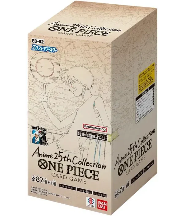 One Piece EB-02: Extra Booster Anime 25th Collection Booster Box (Japansk)